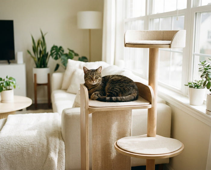 Tout pour le bonheur de votre chat.