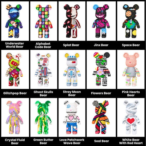 Bricks Buddy™ Giant Buildable Brick Bear - Adalyss