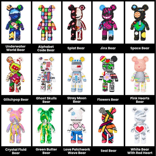 Bricks Buddy™ Giant Buildable Brick Bear - Adalyss